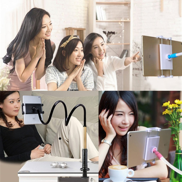 Aluminum-magnesium Alloy Free-Rotating Lazy Bracket Universal Mobile Phones Tablet PC Stand, Suitable for 4-12.9 inch Mobile Phones / Tablet PC, Length: 1.2m (Pink) by buy2fix