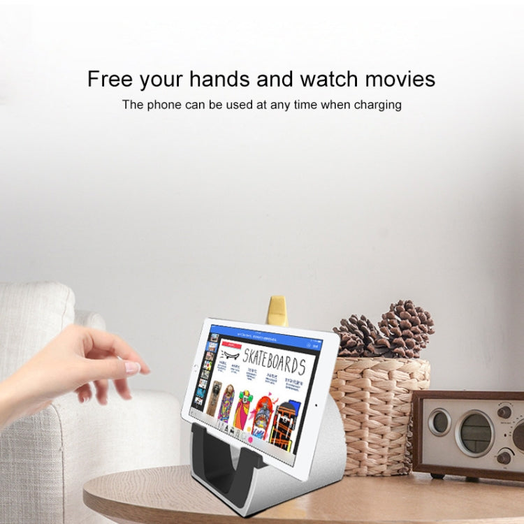 Plastic Version Universal Mobile Phones Tablet PC Desktop Bracket Live Bracket(White) by buy2fix