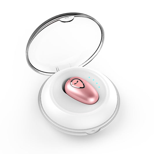 YX01 Sweatproof Bluetooth 4.1 Wireless Bluetooth Earphone with Charging Box, Support Memory Connection & HD Call(Rose Gold) by buy2fix