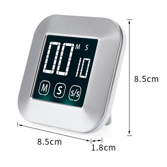 TS-83 Touch Timer Alarm Clock Kitchen Food LCD Large Screen Countdown Electronic Reminder by buy2fix