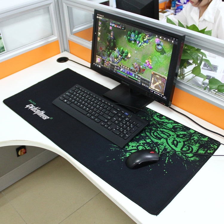 Extended Large Gaming and Office Keyboard Mouse Pad, Size: 90cm x 40cm by buy2fix