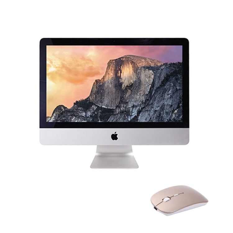 MC-008 Bluetooth 3.0 Battery Charging Wireless Mouse for Laptops and Android System Mobile Phone (Gold) by buy2fix