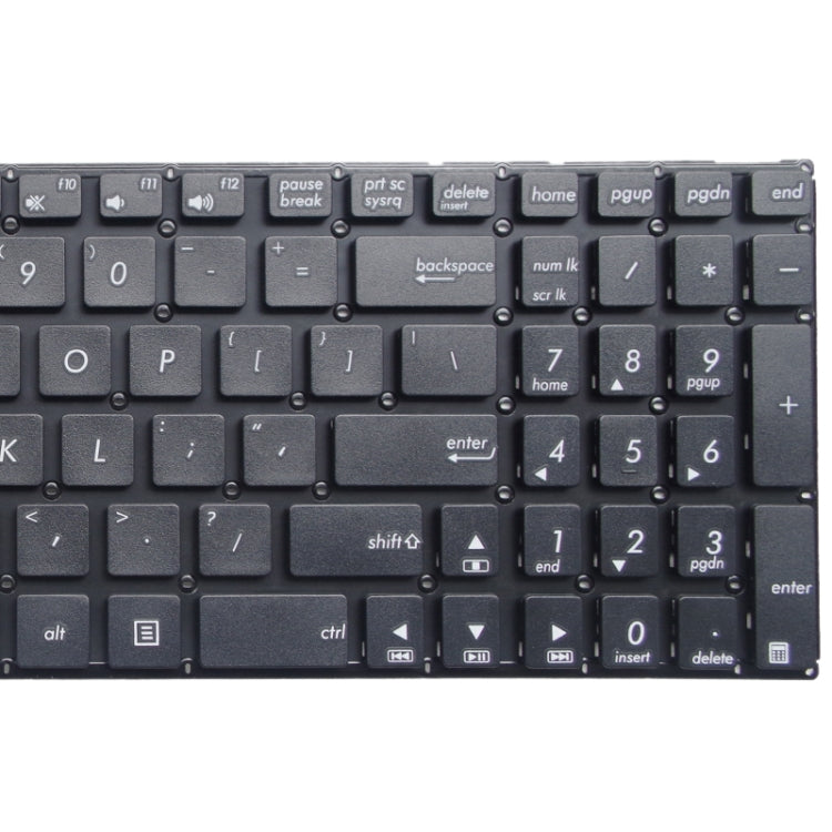 US Keyboard for Asus X555 X555B X555D X555L X555LA X555LJ X555LB X555U X555Y(Black) by buy2fix