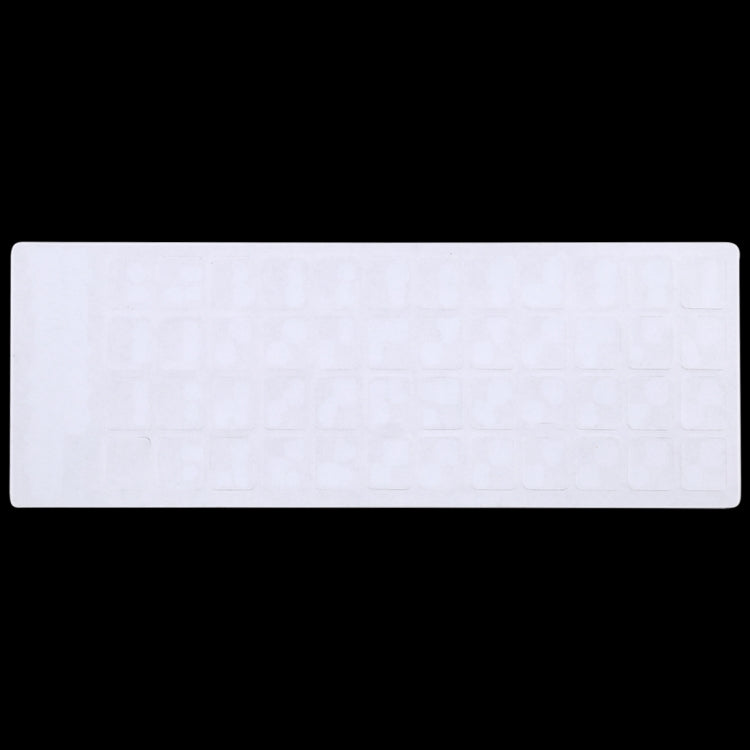 Hebrew Learning Keyboard Layout Sticker for Laptop / Desktop Computer Keyboard by buy2fix