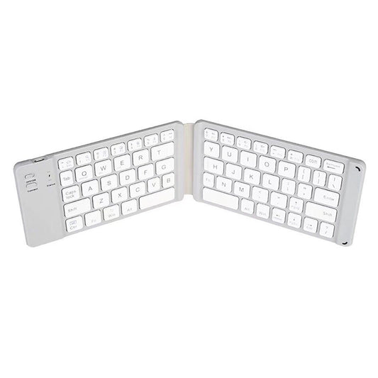 B05 USB Charging Portable Mini Folding Bluetooth Wireless Keyboard (White) by buy2fix