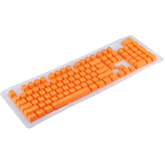 104 Keys Double Shot PBT Backlit Keycaps for Mechanical Keyboard(Orange) by buy2fix
