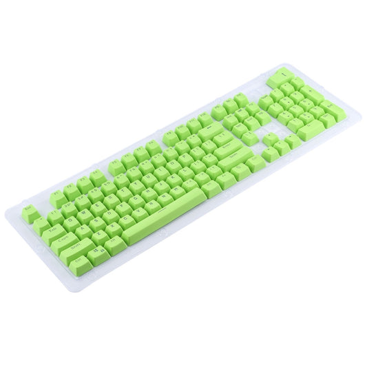 104 Keys Double Shot PBT Backlit Keycaps for Mechanical Keyboard (Green) by buy2fix
