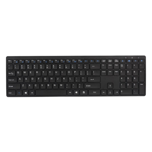 MKESPN 8022 2.4G Scissor Foot Ultra-thin Wireless Keyboard + Mouse Set by MKESPN