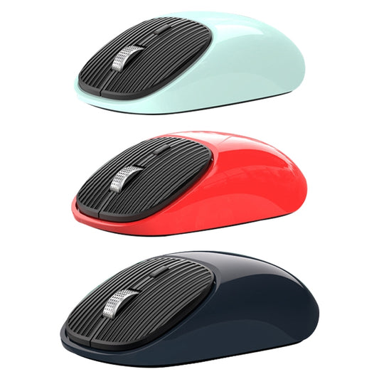 MKESPN SXS-5600 Type-C Rechargeable 2.4G Wireless Mouse(Red) by MKESPN
