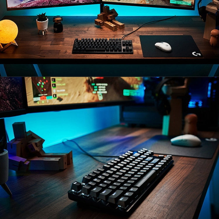 Logitech G412 SE Wired Game 104-key Mechanical Silent Keyboard (Black) by Logitech