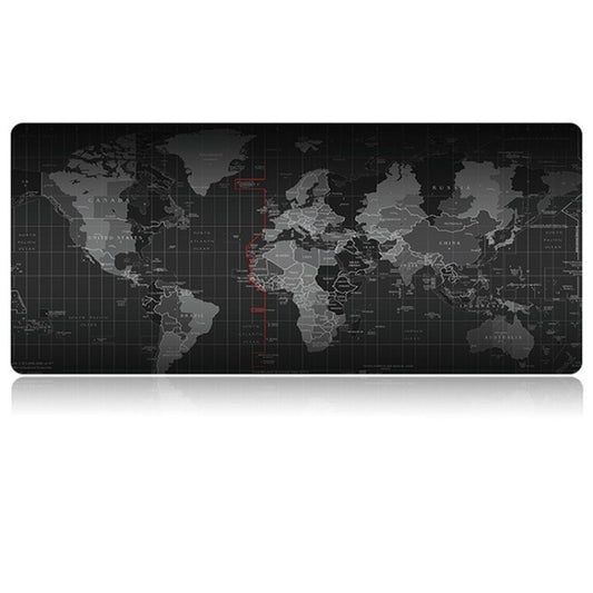 Extended Large Anti-Slip World Map Pattern Soft Rubber Smooth Cloth Surface Game Mouse Pad Keyboard Mat, Size: 70 x 30cm by buy2fix