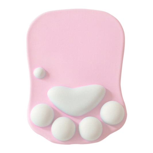 MONTIAN Cat Claw Shape Slow Soft Bracer Non-slip Silicone Mouse Pad (Pink) by REMAX