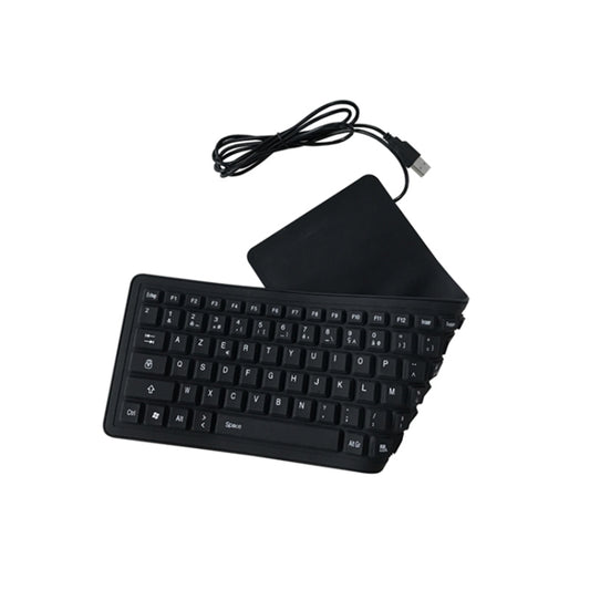 103 Key French USB Wired Silicone Waterproof Keyboard Desktop Notebook Keyboard, Cable Length: 1.5m by buy2fix