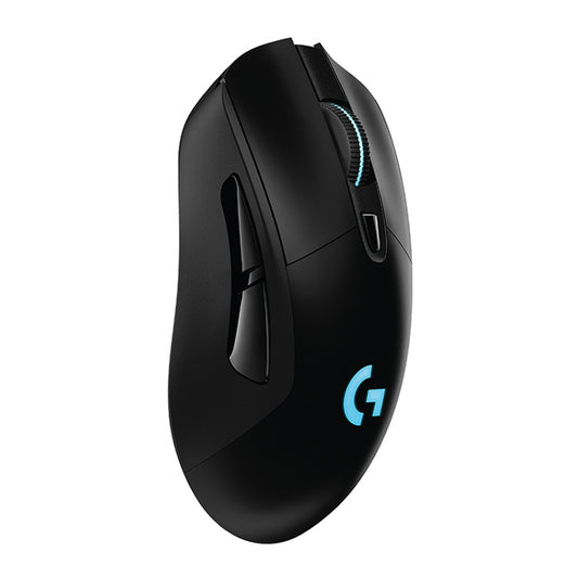 Logitech G703 LIGHTSPEED 16000 DPI 6 Programmable Buttons HERO 16K Sensor RGB Backlight Wireless Optical Gaming Mouse(Black) by Logitech