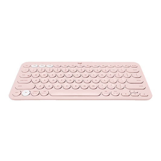 Logitech K380 Portable Multi-Device Wireless Bluetooth Keyboard (Pink) by Logitech