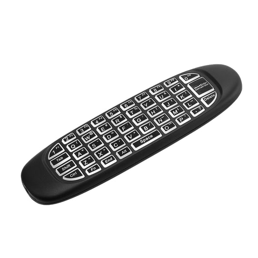 C120 Back-light Air Mouse 2.4GHz Wireless Keyboard 3D Gyroscope Sense Android Remote Controller for PC, Android TV Box / Smart TV, Game Devices by buy2fix