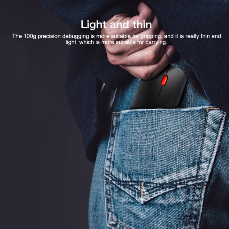 Lenovo thinkplus Bluetooth 4.0 Portable Wireless Bluetooth Mouse (Black) by Lenovo