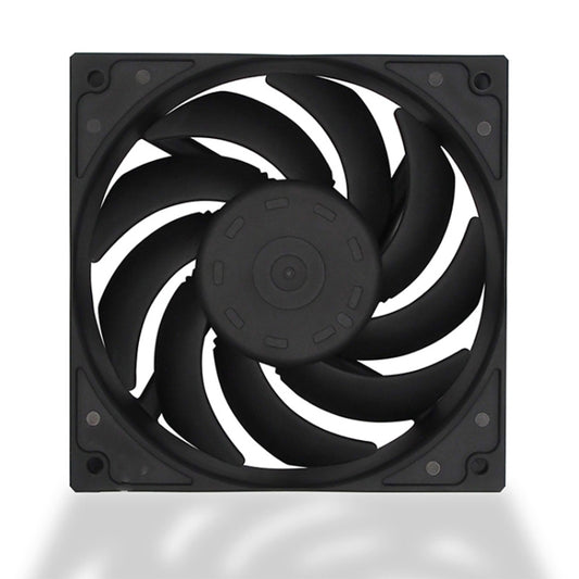 F120 Computer CPU Radiator Cooling Fan (Black) by buy2fix