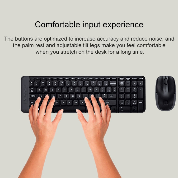 Logitech MK220 Wireless Keyboard and Mouse Set by Logitech