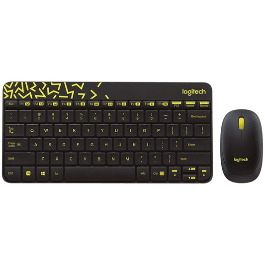 Logitech MK240 Nano Wireless Keyboard and Mouse Set(Black) by Logitech