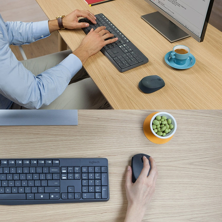 Logitech MK235 Wireless Keyboard Mouse Set by Logitech