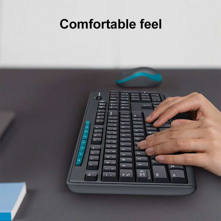 Logitech MK275 USB Wireless Keyboard Mouse Set by Logitech