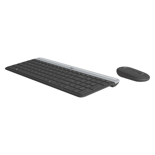 Logitech MK470 Wireless Silence Keyboard Mouse Set (Black) by Logitech