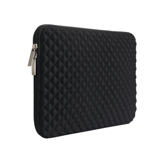 Diamond Texture Laptop Liner Bag, Size: 14-15.4 inch (Black) by buy2fix
