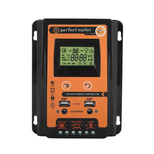 50A 12 / 24V Portable Solar Charging Controller by buy2fix