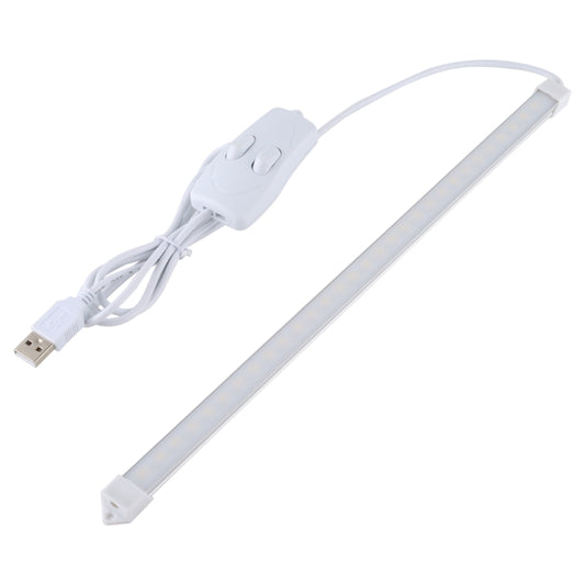 34cm 60 LEDs 400LM Three-colors USB LED Strip Bar Light with Switch by buy2fix