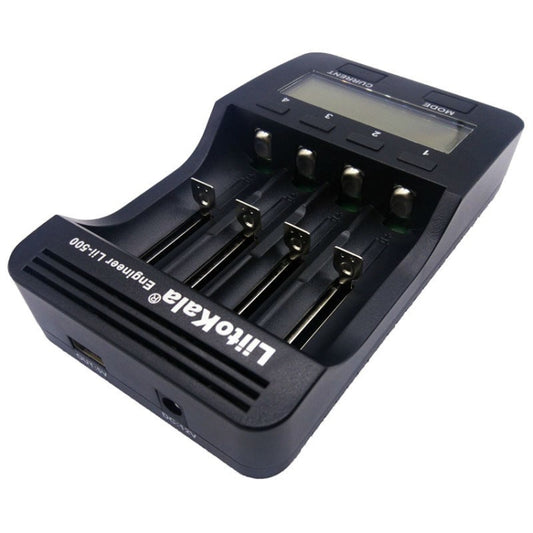 LiitoKala lii-500 Lithium Battery Charger for Li-ion IMR 18650, 26650, 16340, 14500, 10440, 18500, US Plug by buy2fix