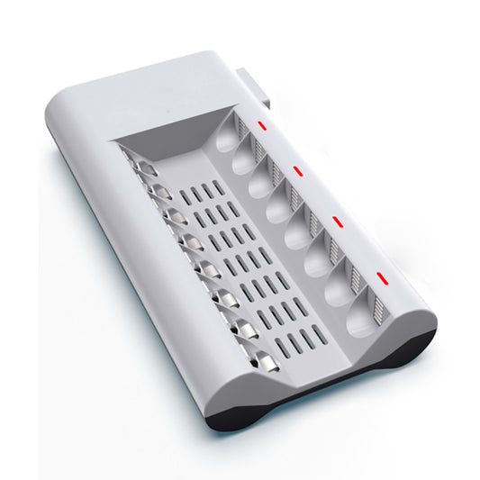 100-240V 8 Slot Battery Charger for AA & AAA Battery, US Plug by buy2fix
