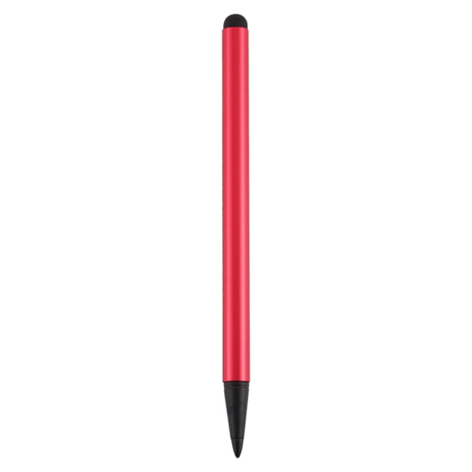 Resistive Capacitive Touch Screen Precision Touch Double Tip Stylus Pen(Red) by buy2fix