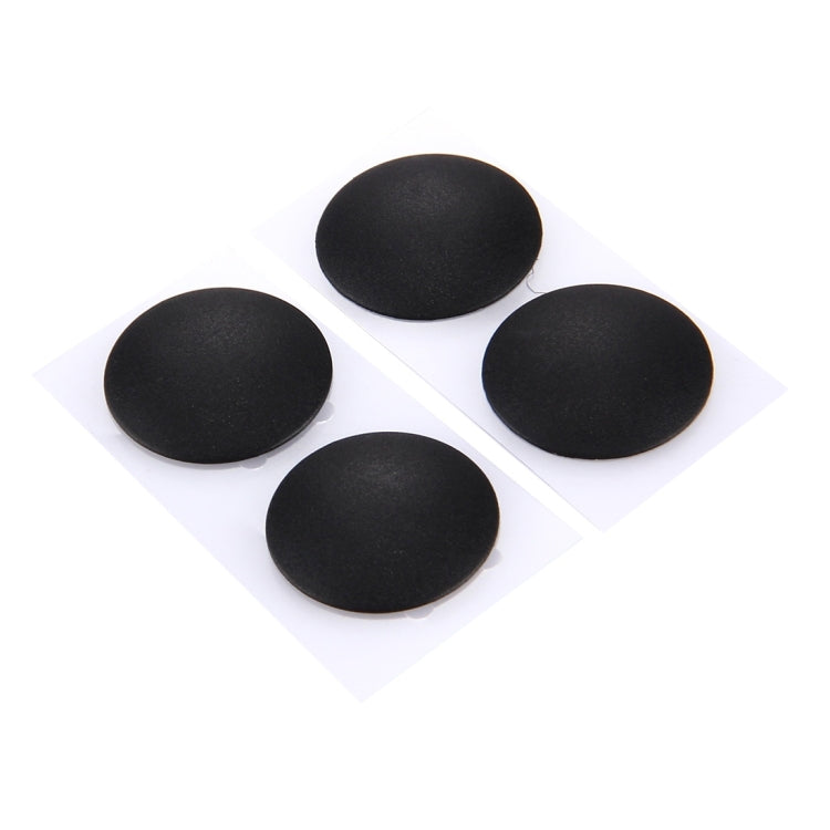 4 PCS for Macbook Air 11.6 inch & 13.3 inch (2010-2015) Bottom Case Rubber Mats(Black) by buy2fix