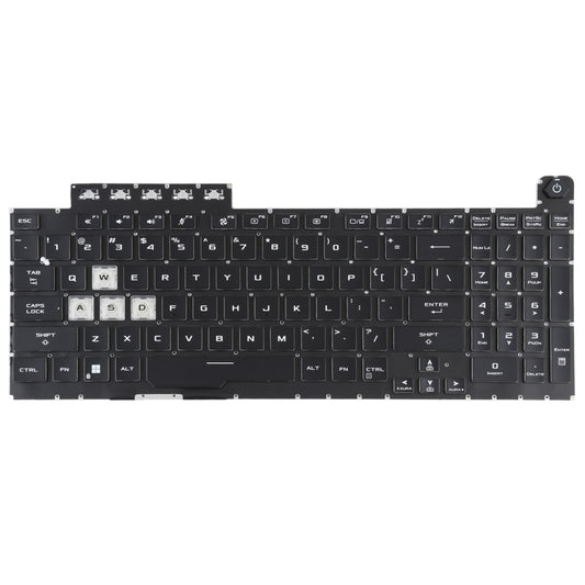 For Asus TUF Gaming F15 FX506 FA506 US Version Keyboard with Backlight by buy2fix