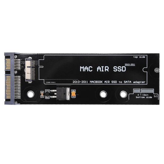 SSD to SATA Adapter for Macbook Air 11.6 inch A1370 (2010-2011) & 13.3 inch A1369 (2010-2011) by buy2fix