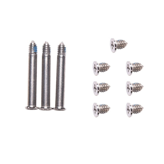 10 in 1 for Macbook Pro 13.3 inch A1278 / 15.4 inch A1286 / 17 inch A1297 Computer Case Bottom Cover Screws (3 PCS Long + 7 PCS Short) by buy2fix
