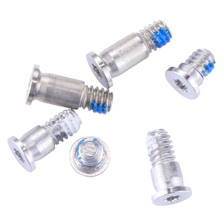 6 in 1 for Macbook Pro 13.3 inch A1708 Computer Case Bottom Cover Screws (4 Long + 2 Short)(Silver) by buy2fix