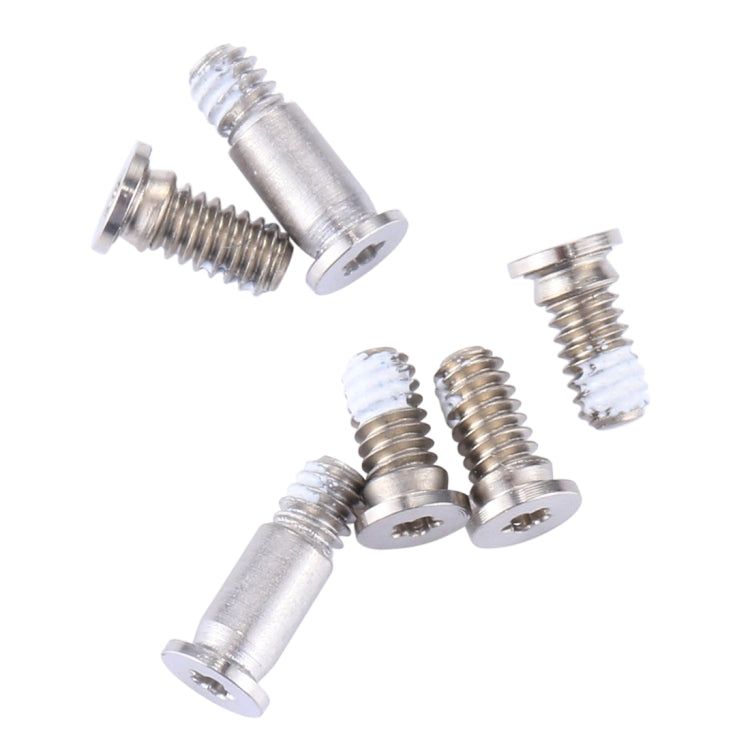 6 in 1 for Macbook Pro 15.4 inch with Touchbar A1707 Computer Case Bottom Cover Screws(Silver) by buy2fix