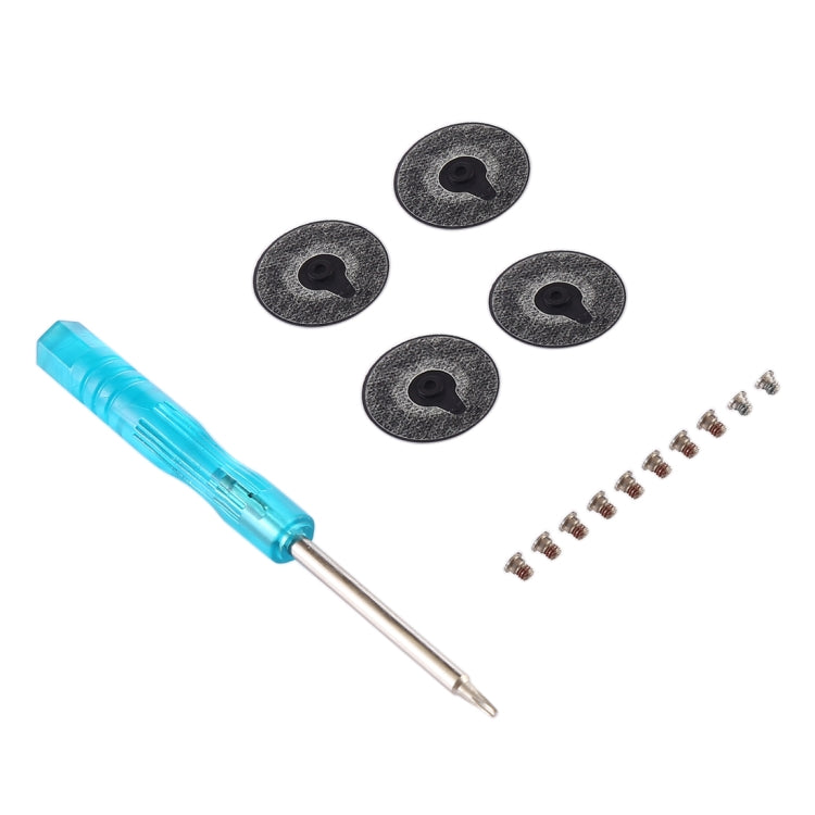3 in 1/Set Bottom Rubber Cooling Mat + Screws + Screwdriver for Macbook Pro Retina A1398 A1502 A1425 by buy2fix