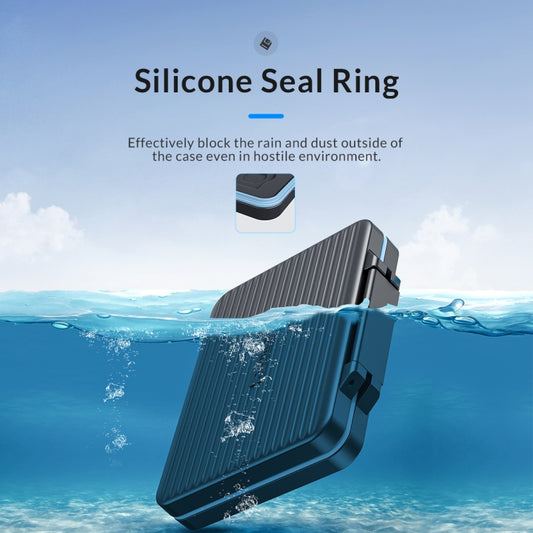 ORICO PHCD-5-BK-BP Hard Disk Memory Card Digital Storage Box (Black) by ORICO