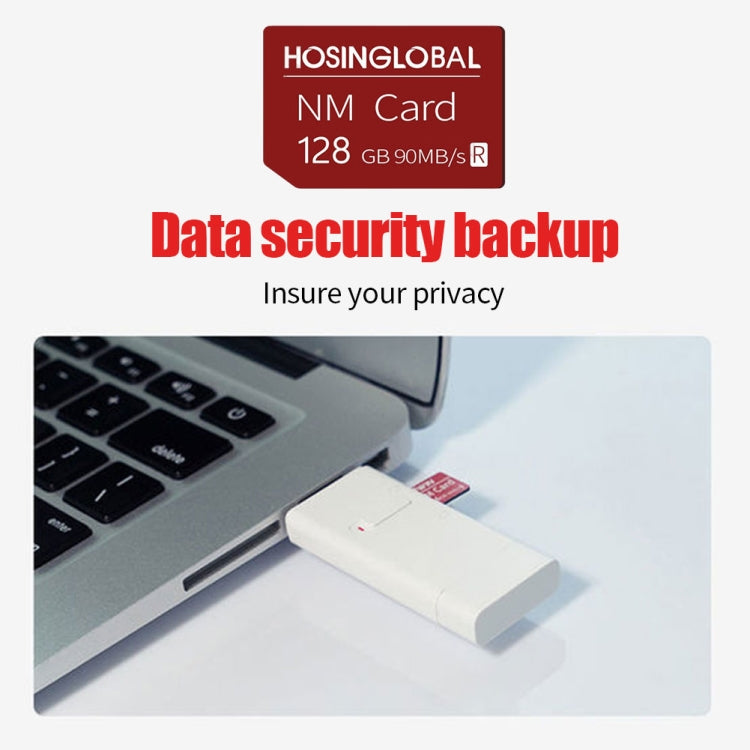 HOSINGLOBAL 90MB/s 128GB NM Card by buy2fix