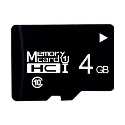 4GB High Speed Class10 Black TF(Micro SD) Memory Card by buy2fix