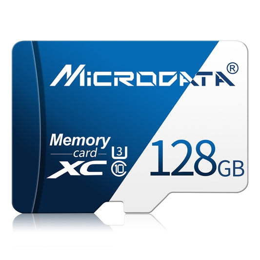 MICRODATA 128GB U3 Blue and White TF(Micro SD) Memory Card by MiCRODATA