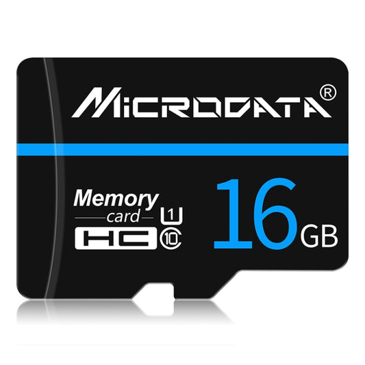 MICRODATA 16GB U1 Blue Line and Black TF(Micro SD) Memory Card by MiCRODATA