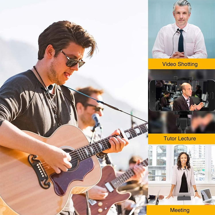 ZJ031MR Mono 2.5mm Straight Plug Tour Guide Megaphone Lavalier Wired Microphone, Length: 1.5m by buy2fix