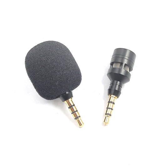ZJ052MR-01 4 Level Pin 3.5mm Mobile Phone Tablet Game Machine Mini Straight Microphone by buy2fix