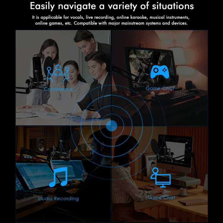 Yanmai X3 USB Recording Microphone Kit by Yanmai