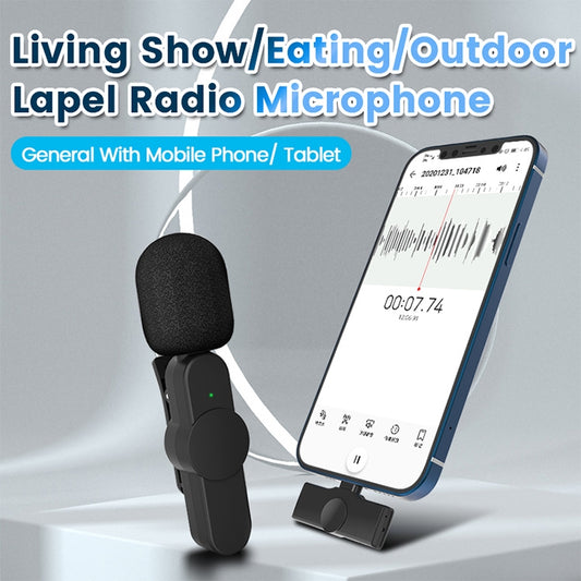 EP033T 8 Pin Interface Lavalier Wireless Radio Microphone by buy2fix