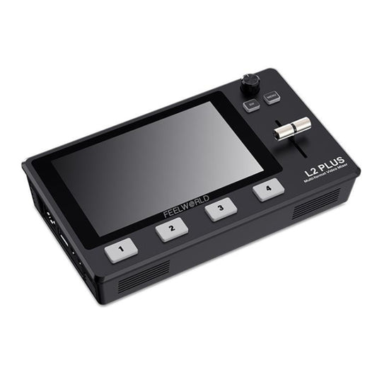 FEELWORLD L2 Plus Multi-camera Video Mixer Switcher with 5.5 inch Screen(AU Plug) by FEELWORLD